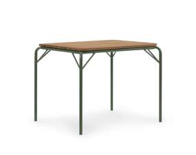Stôl Vig Robinia 90 x 80 cm, dark green