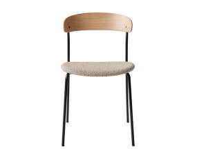 Čalúnená stolička Missing Chair, Barnum - Hemp 3 / lacquered oak