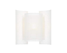Nástenná lampa Butterfly perforated, white