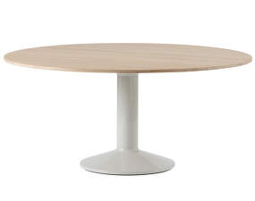 Stôl Midst Ø160, oak/grey