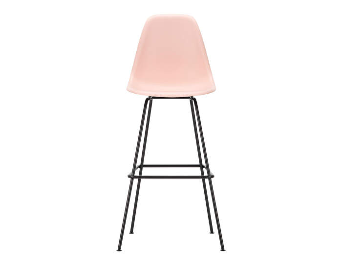 Barová stolička Eames Plastic High, pale rose