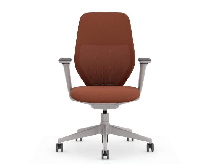 Vitra ACX Mesh Office Chair, terracotta