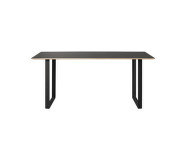 Stôl 70/70, 170 cm, black