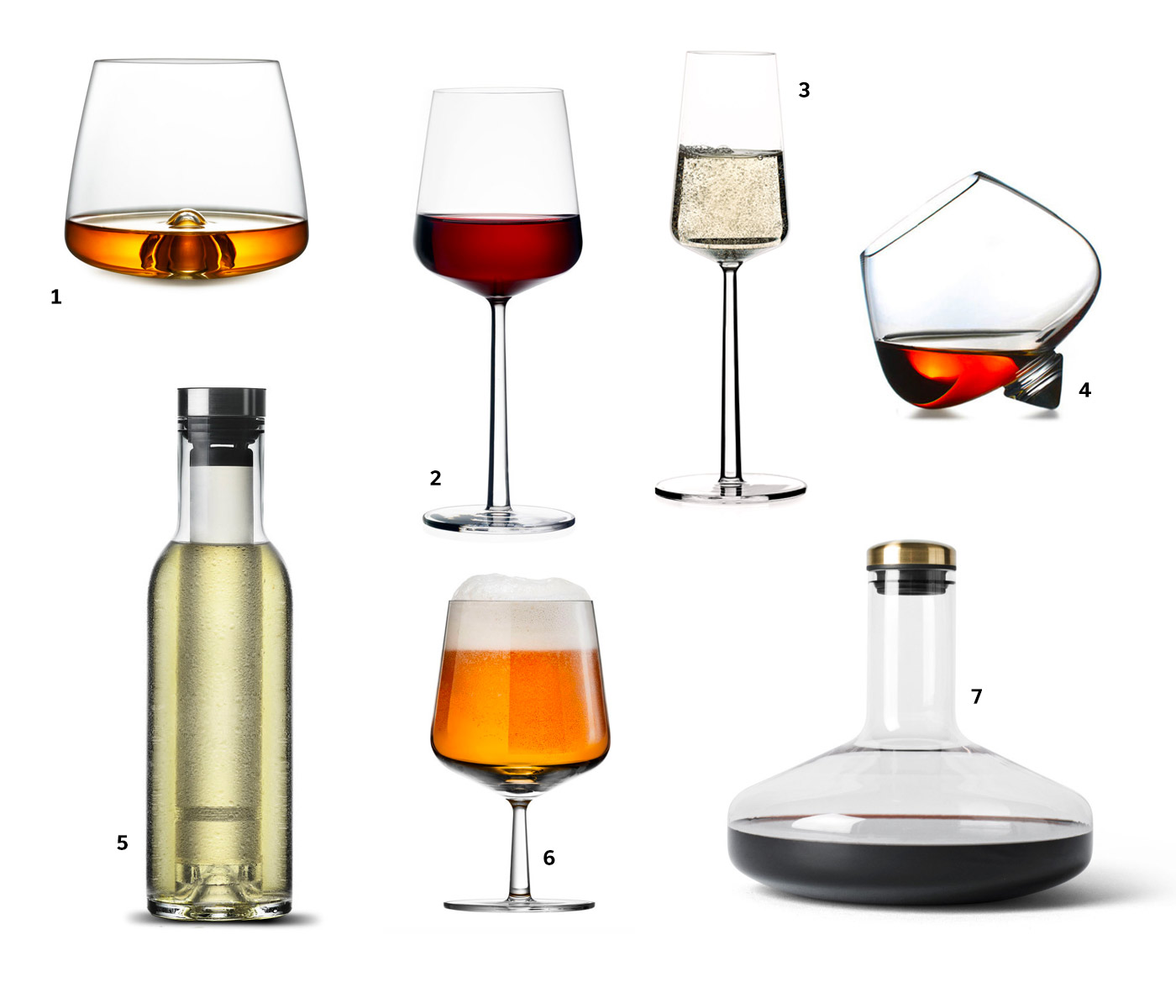 Iittala Essence, Menu Winebreather Decanter