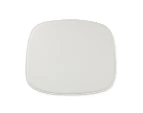 Kožený podsedák Form, white