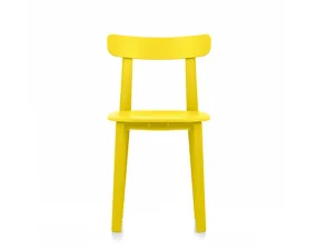 Stolička All Plastic Chair, buttercup