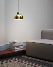 Závesná lampa Grant Ø23, brass