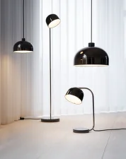 Závesná lampa Grant Ø45, mirrored black