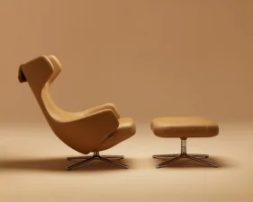 Podnožka Repos Ottoman, leather