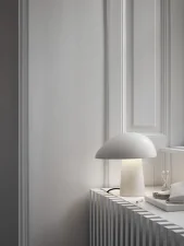 Stolná lampa Night Owl™, smokey white