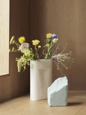 Váza Ridge H48, beige
