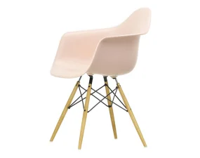 Stolička Eames DAW, pale rose