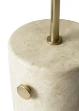 Stojacia lampa JWDA, travertine