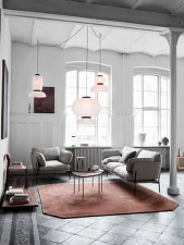 Závesné svietidlo Formakami JH4, ivory white
