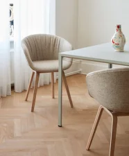 Stolička AAC 23 Soft Lacquered Oak Veneer, Mode 26