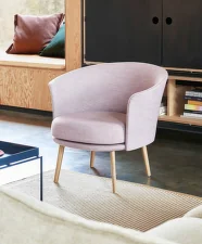 Kreslo Dorso, oiled solid oak / Remix 682