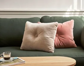 Vankúš Dot Cushion Soft, dark green