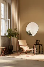 Kreslo Desert Lounge Chair, cashmere/soil