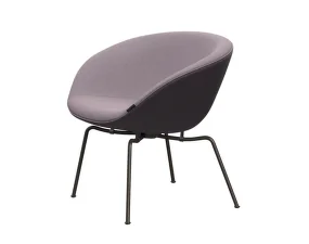 Kreslo Pot™, brown bronze / white purple