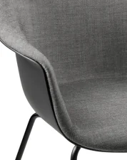 Stolička Bat Dining Chair s predným polstrovaním PGB, conic base