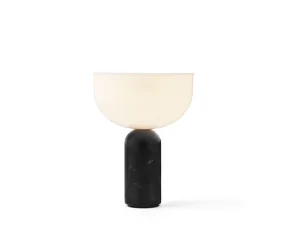 Prenosná lampa Kizu, black marble