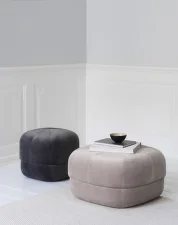 Pouf Circus large, beige