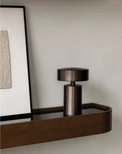 Polica Epoch 79, dark stained oak