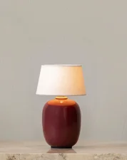Prenosná lampa Torso, ruby