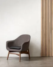 Kreslo Harbour Lounge Chair, natural oak/Fiord 951