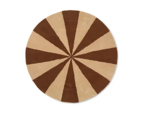 Koberec Arch Tufted Rug L, Dark Brick/Off-white