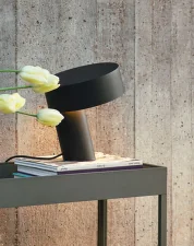 Stolná lampa Slant, soft black