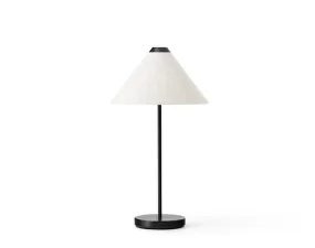 Prenosná stolná lampa Brolly, linen