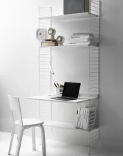 Policová zostava String Workspace A, white