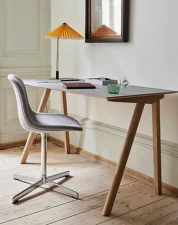 Stolová lampa Matin 380, polished brass / yellow