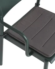 Textilný podsedák Linear Steel Chair, dark grey