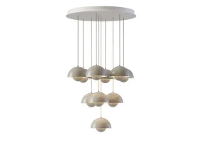Luster Flowerpot VP10 10, grey beige