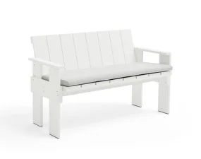 Podsedák Crate Dining Bench, sky grey