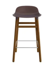 Barová stolička Form 65 cm, brown/walnut