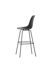 Barová stolička Eames Plastic High, deep black