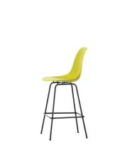 Barová stolička Eames Plastic Low, mustard