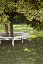 Lavička Palissade Park Bench set of 2, sky grey