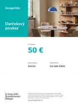Elektronický darčekový poukaz v hodnote 50 €