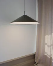 Závesné svietidlo Brolly Ø70, black
