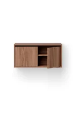 Závesná skrinka Cabinet Low w. Doors, walnut
