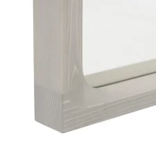 Zrkadlo Arced 80x55, light grey