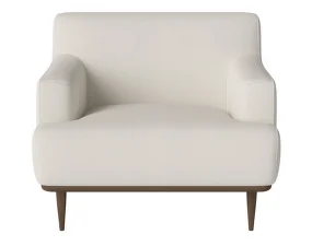 Kreslo Dover, dark oiled oak/Ascot ivory