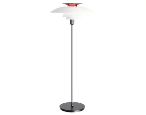 Stojacia lampa PH 80, opal white/chrome plated