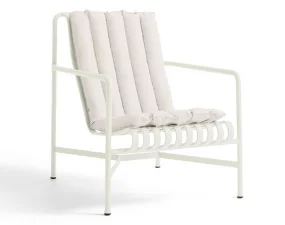 Textilný podsedák Palissade Lounge Chair High Soft Quilted Cushion, cream white