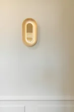 Nástenné svietidlo Sasi Small, brass