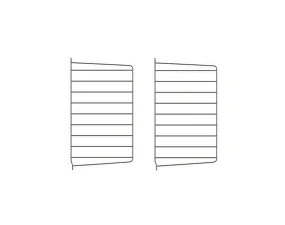 Nástenný panel String Wall 50 x 30, 2 ks, dark grey